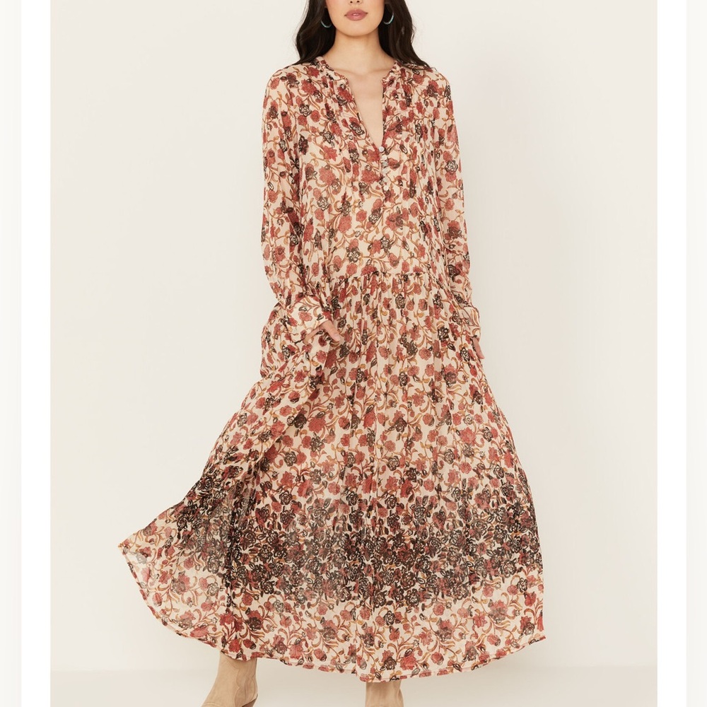 FREE PEOPLE See It Through Dress XS